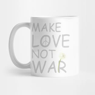 Nostalgic 1960's Make Love Not War Mug